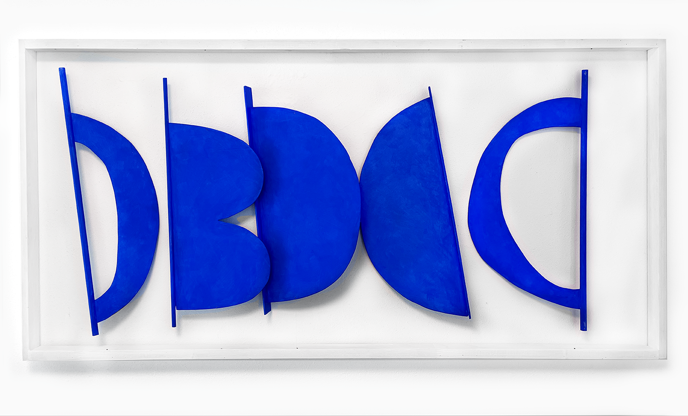 Modrý reliéf / Blue relief